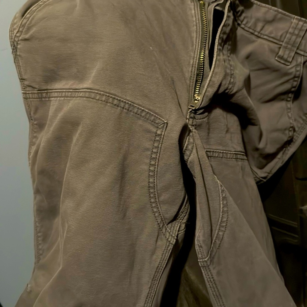 Men’s Carhart they have a double panel